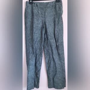 Ann Taylor signature rayon cotton gray pants size 6